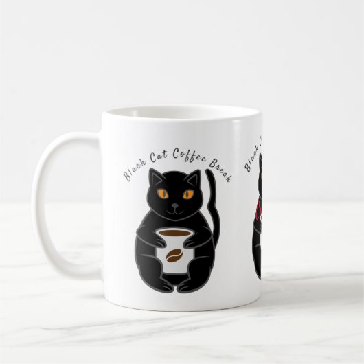 Black Cat Kaffee Break Thunder_Cove Kaffeetasse (Links)