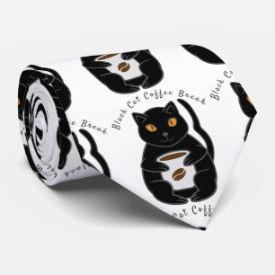 Black Cat Kaffee Break Thunder_Cove Krawatte