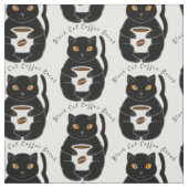 Black Cat Kaffee Break Thunder_Cove Stoff (Muster)