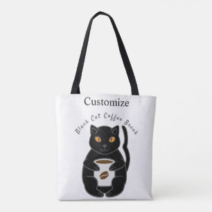 Black Cat Kaffee Break Thunder_Cove  Tasche