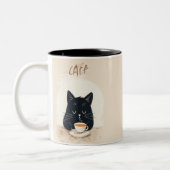 Black Cat Kaffeepause Tasse (Links)