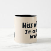 Black Cat Kaffeepause Tasse (Mittel)