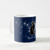 Black Cat Kaffeetasse (Vorderseite Links)