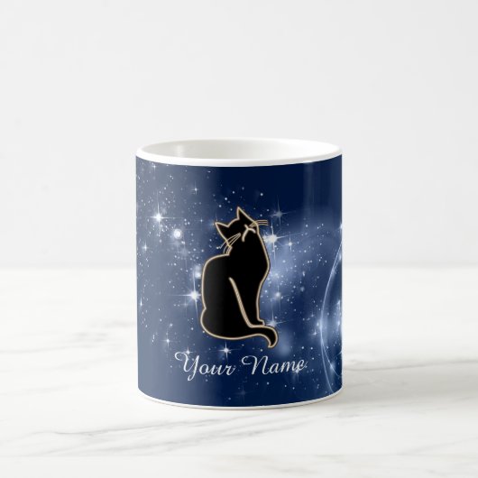 Black Cat Kaffeetasse (Mittel)
