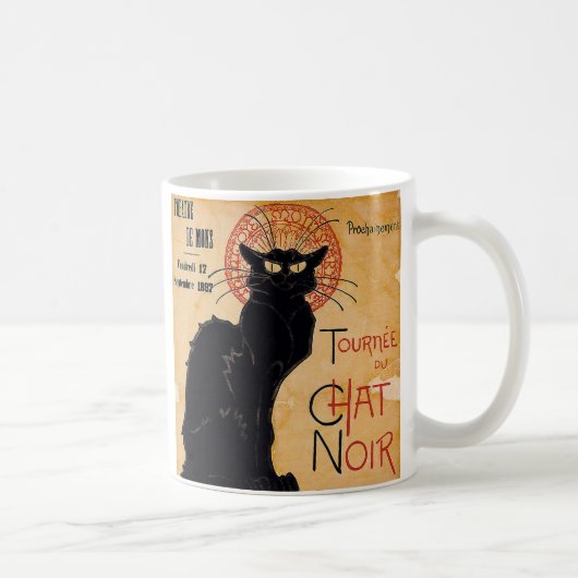 Black Cat Kaffeetasse (Rechts)