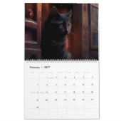 Black Cat-Kalender Kalender (Feb 2027)
