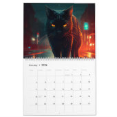Black Cat-Kalender Kalender (Jan 2026)