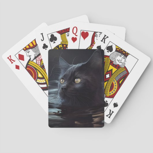Black-Cat-Karten Spielkarten (Rückseite)