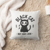 Black cat kissen (Decke)