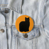 Black Cat Kitten Pet Rescue Noir Maureen Girard Button (Beispiel)