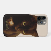 Black Cat Liebe Haustier boho Stil Uncommon iPhone Case-Mate iPhone Hülle (Rückseite (Horizontal))
