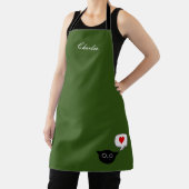 Black Cat Liebe Schürze (InSitu)