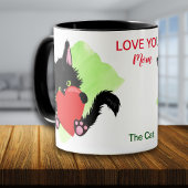 Black Cat Liebe Sie Mama Tasse
