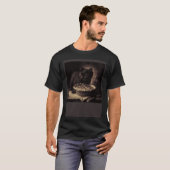 Black Cat Love Apple Pie T-Shirt (Vorne ganz)