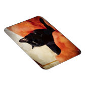 Black Cat Magnet (Rechte Seite)