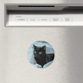 Black Cat Magnet (In Situ (Geschirrspüler))