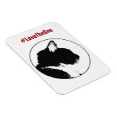 Black Cat Magnet (Rechte Seite)