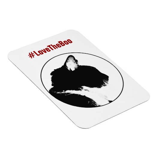 Black Cat Magnet (Rechte Seite)