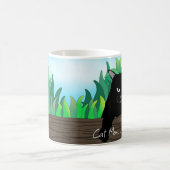 Black Cat Mama Kaffeetasse (Mittel)