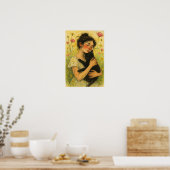 Black Cat Mama Poster (Küche)