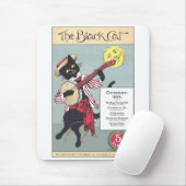 Black Cat Mauspad (Mit Mouse)