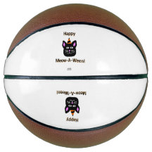 Black Cat Meow-A-Ween Basketball