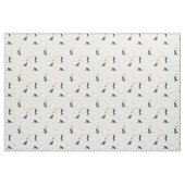 Black Cat Moon Phases Stoff (Fat Quarter (45,7 x 55,9 cm))