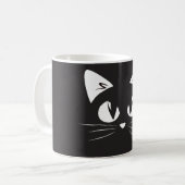 Black Cat Mug | We Are All Mugs Kaffeetasse (Vorderseite Links)