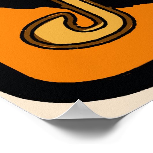 Black Cat, MUSIC, 2018 Poster (Ecke)