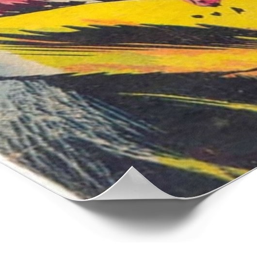 Black Cat Mystery 050 Poster (Ecke)