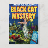 Black Cat Mystery 1 Postkarte (Vorderseite)