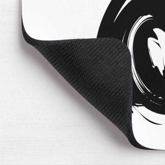 Black Cat 'n'Heart Mousepad (Ecke)