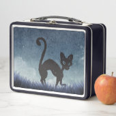Black Cat Night Prowl Lunch Box - Spooky & Stylish (Beispiel)