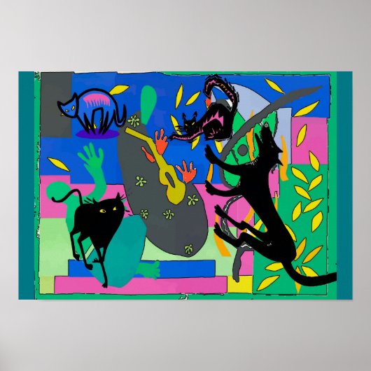 Black Cat Nightmares Poster (Vorne)