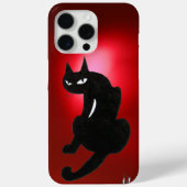 BLACK CAT NINJA Red Case-Mate iPhone Hülle (Rückseite)