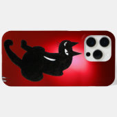 BLACK CAT NINJA Red Case-Mate iPhone Hülle (Rückseite (Horizontal))
