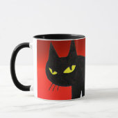 BLACK CAT NINJA Red Tasse (Links)