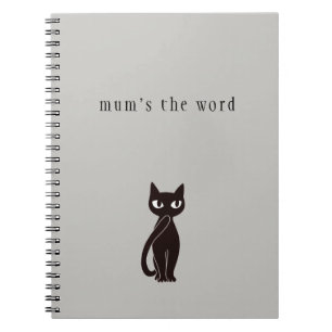 Black Cat Notebook ver.2 Notizblock
