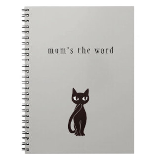 Black Cat Notebook ver.2 Notizblock