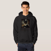 Black Cat Nurse Mac And Cheese Hoodie (Vorne ganz)