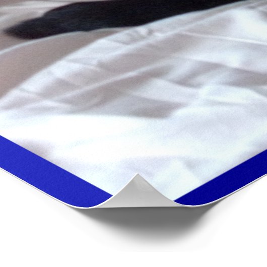 Black Cat "Obsidian Poster" Poster (Ecke)