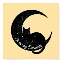 Black Cat on the Crescent Moon: Charm of Darkness 