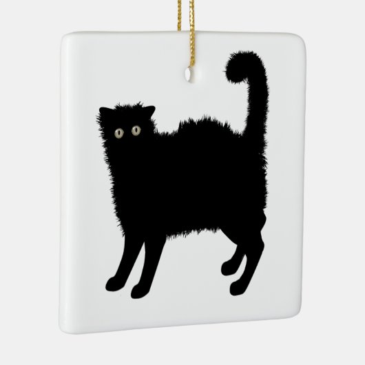 Black Cat Ornament (Rechts)