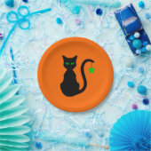 Black Cat Paper-Teller Pappteller (Party)