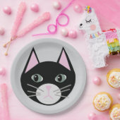 Black cat pappteller (Party)