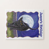 Black Cat Party Center Puzzle (Horizontal)