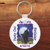 Black Cat Party Center Schlüsselanhänger (Vorderseite)