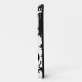 Black Cat Pattern Case-Mate iPhone Hülle (Hinten/Links)