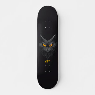 Black Cat Personalisiert Skateboard
