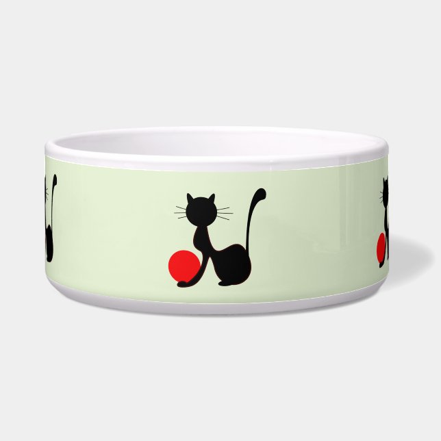 Black Cat Pet Bowl Napf (Vorderseite)